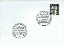 Germany - Mi-Nr 635 FDC (N731)- - 1961-1970