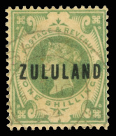 O        1-10 (1-10) 1888-93 ½d-1' Q Victoria Stamps Of Great Britain Overprinted "ZULULAND"^, Cplt (10), Of... - Zululand (1888-1902)