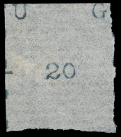 *        20 (20) 1895 20c Black Missionary^ Typewritten, Wide Letters And Narrow Format (16-18mm), Frame Lines... - Uganda (...-1962)