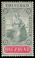 *        92-104, 92a + Var, 93a, 95 Var (133-45, 133a, 134a, 138a) 1904-09 ½d-£1 Britannia^, Wmkd MCA,... - Trinité & Tobago (...-1961)