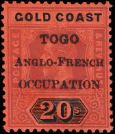 *        80-91 (H47-58) 1916 ½d-20' K George V Stamps Of Gold Coast^ Overprinted In London "TOGO... - Andere & Zonder Classificatie
