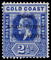 *        69 Var Footnoted (H37f) 1915 2½d Bright Blue K George V Stamp Of Gold Coast^, "TOGO Anglo-French... - Autres & Non Classés