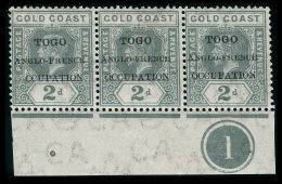 *        68 Var Footnoted, 68 (H36f, H36) 1915 2d Grey K George V Stamp Of Gold Coast^, "TOGO Anglo-French... - Autres & Non Classés