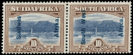*        85-93 (41-43, 49-54) 1926-27 2d-10' K George V^ Of South Africa, Overprinted In Black Or Blue, Wmkd... - Afrique Du Sud-Ouest (1923-1990)