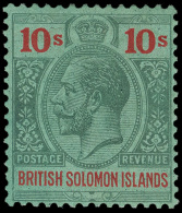 *        43-56, 23 (39-52) 1922-31 ½d-10' K George V^, Wmkd Script CA, Perf 14, Cplt (15), OG, HR, F-VF... - Islas Salomón (1978-...)