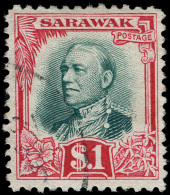 O        94-108 (91-105) 1932 1¢-$1 Sir Charles Brooke^, Wmkd Oriental Crown, Perf 12½, Cplt (15),... - Sarawak (...-1963)