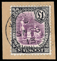 O        104-16 (108-20) 1913-14 ½d-£1 K George V^, Wmkd MCA, Perf 14, Cplt (13), Significantly... - St.Vincent (...-1979)