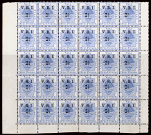 **/[+]   47, 47a, 47b + Vars (104, 104a, 105 + Vars) 1900 2½d On 3d Ultramarine Orange Tree^, "V.R.I."... - Oranje-Freistaat (1868-1909)