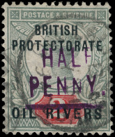 O        20 Var (9) 1893 ½d On 2d Grey-green And Carmine Q Victoria^ Of Great Britain Overprint, Violet... - Other & Unclassified