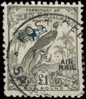 O        C28-43 (190-203) 1932-34 ½d-£1 Bird Of Paradise With Air Mail Overprints^, Undated Scrolls,... - Papoea-Nieuw-Guinea