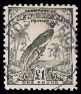 O        31-45 (177-89) 1932-34 1d-£1 Bird Of Paradise^, Undated Scrolls, Cplt (15), Light Cancels, F-VF... - Papouasie-Nouvelle-Guinée