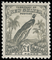 *        18-30 (150-62) 1931 1d-£1 Bird Of Paradise^, Dated Scrolls, Perf 11, Cplt (13), OG, HR, F-VF Scott... - Papouasie-Nouvelle-Guinée