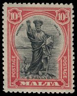 *        131-47 (157-72) 1926-27 ¼d-10' K George V And St. Paul^ "POSTAGE" Set, Wmkd Script CA, Cplt (17),... - Malte (...-1964)