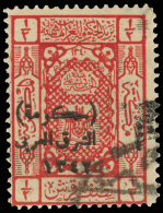 O        O1 (O117) 1924 1/2p Scarlet Official, Black Arab Government Of The East Overprint, Rare And Substantially... - Jordanië