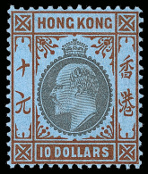 *        86-108 (77-99) 1904-11 1¢-$10 K Edward VII^, Wmkd MCA, Cplt (23), Scarce, OG,VLH, F-VF Scott Retail... - Neufs