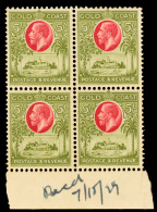**/[+]   98-107 (103-112) 1928 ½d-5' K George V^ And Castle, Wmkd MSCA, Perf 13½x14½, Cplt... - Côte D'Or (...-1957)