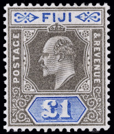 *        59-69 (104-14) 1903 ½d-£1 K Edward VII^, Wmkd CA, Cplt (11), OG,VLH, F-VF Scott Retail... - Fidji (...-1970)