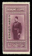 *        121-24 (141-44) 1926 5m-50pi  Inauguration Of Port Fouad Overprints^, Cplt (4), Key Set Of The Country, As... - Ongebruikt