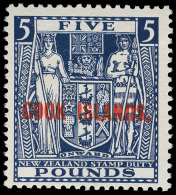 *        80-83, 107-08 (95-98b) 1931-32 2'6d-£5 New Zealand Postal Fiscal Stamps Overprinted^ SG Type 15 Or... - Cook