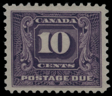 *        J6-10 (D9-13) 1930-32 1¢-10¢ Bright Violet Postage Dues^, Perf 11, Cplt (5), A Matchless Set Of... - Strafport