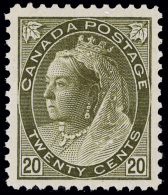 *        74-84 (150//165) 1898-1902 ½¢-20¢ Q Victoria^ Numeral Issue, Cplt (11), Unusually Fresh... - Neufs