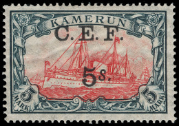 *        53-65, 55c (B1-13, B3e) 1915 ½d On 3pf - 5' On 5M Yacht ^set Overprinted "C.E.F." And Surcharged,... - Autres & Non Classés