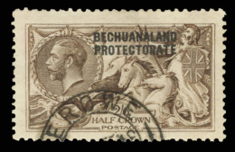 O        92b (86) 1917 2'6d Sepia K George V Sea Horses^, De La Rue Printing, Overprinted SG Type 1, Scarce And... - Autres & Non Classés