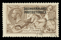 O        92a (85) 1916 2'6d Pale Brown K George V Sea Horses^ Of Great Britain Overprinted SG Type 21, De La Rue... - Autres & Non Classés