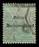 O        5-9 (4-8) 1885-87 ½d-1' Hope^ Overprinted "British Bechuanaland" SG Type 1, Wmkd Anchor, Perf 14,... - Other & Unclassified