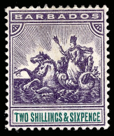 *        70-80 (105-15) 1892-1903 ¼d-2'6d Badge Of Colony^, Wmkd CA, Perf 14, Cplt (11), Well Centered.... - Barbados (...-1966)