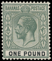 **       84 (125) 1926 £1 Green And Black K George V^, Wmkd Script CA, Perf 14, Perfectly Centered, OG,NH,... - Autres & Non Classés