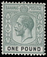 *        49-56 (81-89) 1912-19 ½d-£1 K George V^, Wmkd MCA, Perf 14, Cplt (9), OG, VLH, F-VF Scott... - Autres & Non Classés