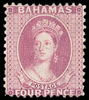 *        25 (41) 1882 4d Rose Q Victoria^, Wmkd CA, Perf 12, Scarce Mint, Perfectly Centered, OG,LH, SUPERB Scott... - Other & Unclassified