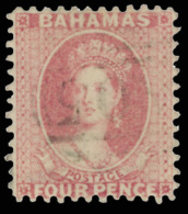 O        6 (10) 1862 4d Dull Rose Q Victoria^, Unwmkd, Perf 11½, 12, A Magnificent, Perfectly Centered... - Andere & Zonder Classificatie