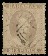 O        4a (6a) 1861 6d Pale Dull Lilac Q Victoria^, Unwmkd, Rough Perf 14 To 16, Light "A 05" Cancel, Nicely... - Autres & Non Classés