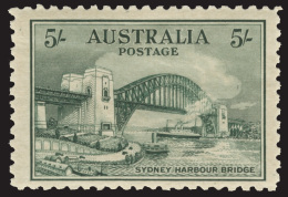*        130-33 (141-44) 1932 2d-5' Sydney Harbour Bridge^, Cplt (4) With Both 2ds, OG, VLH, SUPERB Scott Retail... - Neufs