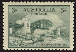 *        130-33 (141-44) 1932 2d-5' Sydney Harbour Bridge^, Cplt (4) With Both 2ds, OG, VLH, SUPERB Scott Retail... - Ungebraucht