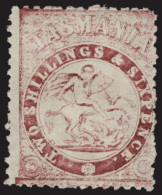 *        AR11 (F13) 1863-80 2'6d Carmine St. George And The Dragon^, Wmkd Double-lined 1, Perf 12, OG, LH, F-VF... - Neufs