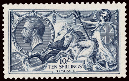 *        179-81 (414, 416-17) 1918 2'6d-10' K George V Sea Horses^, Bradbury Wilkinson Printing, Fresh, Rich... - Neufs