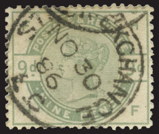 O        98-107 (187-196) 1883-84 ½d-1' Q Victoria^, Wmkd Imperial Crown, Perf 14, Cplt (10), A Remarkably... - Usados