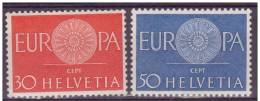 LOTE 1375   ///  (C050) SUIZA    YVERT Nº:  666-667**MNH - Unused Stamps