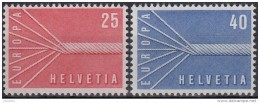 LOTE 1375   ///  (C030) SUIZA    YVERT Nº: 595/96**MNH - Ongebruikt