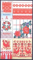2013. Belarus, Embroidery, 3 Stamps With Labels,  Mint/** - Belarus