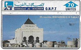 @+ Maroc - MAUSOLEE DE MOHAMMED V - 70U. (310F). 1993. - Morocco