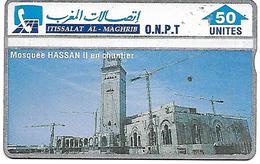 @+ Maroc - Mosqée Hassan II - 50U. (204A). 1992. - Marokko