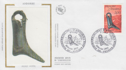 Enveloppe  FDC  1er  Jour  ANDORRE   ANDORRA   Pied   Ex - Voto     1988 - FDC