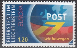 Liechtenstein 2003 Michel 1310 Neuf ** Cote (2009) 2.50 € Europa CEPT Art De L'affiche - Unused Stamps