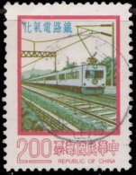 Formose 1976. ~ YT 1088 Par 13 - Ligne électrique. Voie Ferrée - Used Stamps