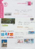 France 2016. 4 Prêt-à-poster, Dont Lettre Suivie Et Pour L'étranger - Collections & Lots: Stationery & PAP