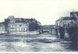 LOT - 46 - LUZECH - REPRO - La Canal - Le Pont De La Douve En 1912 - Luzech